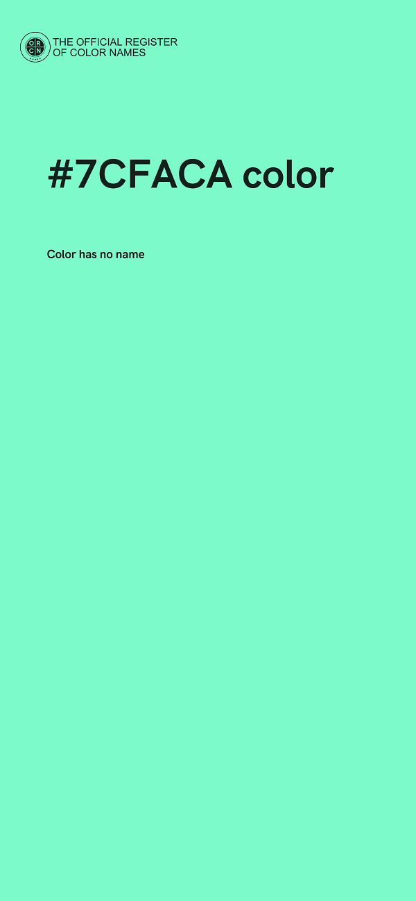 #7CFACA color image