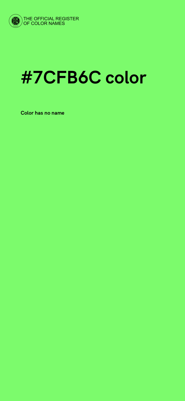 #7CFB6C color image