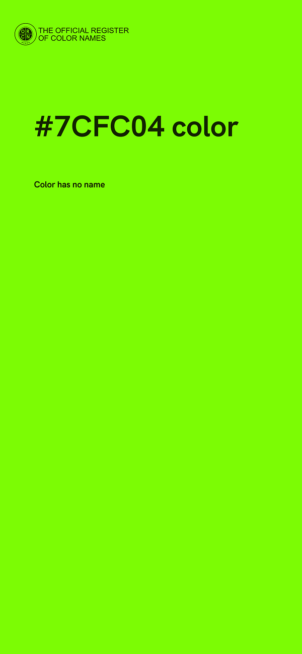 #7CFC04 color image
