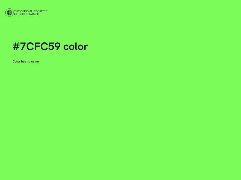 #7CFC59 color image