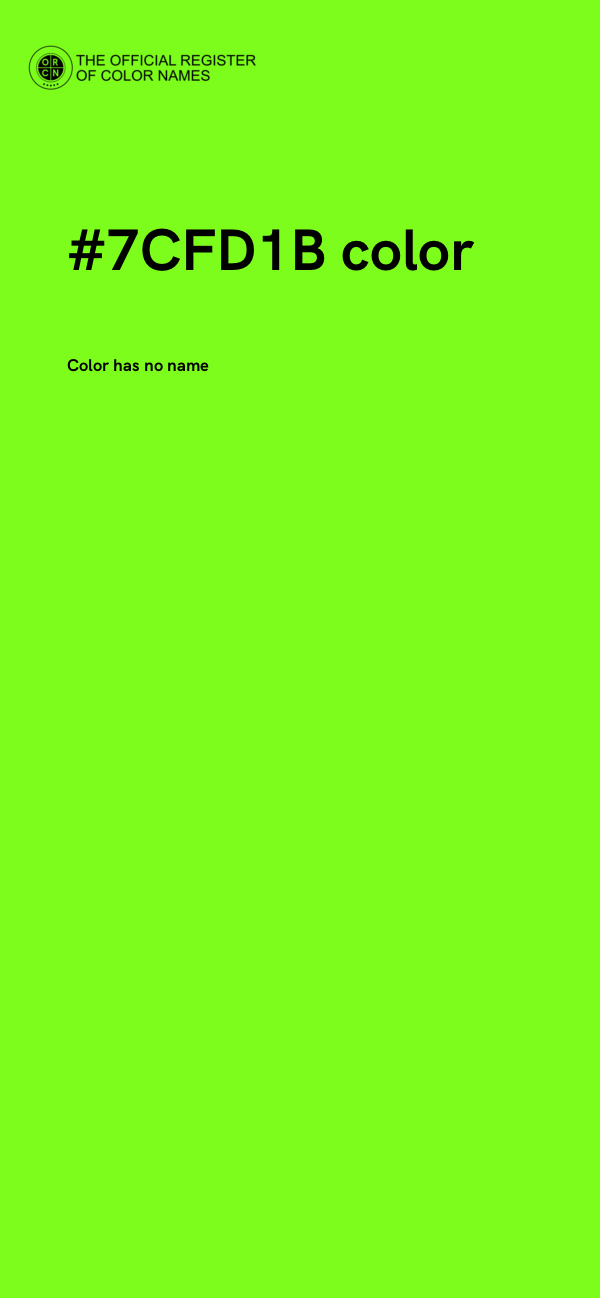 #7CFD1B color image