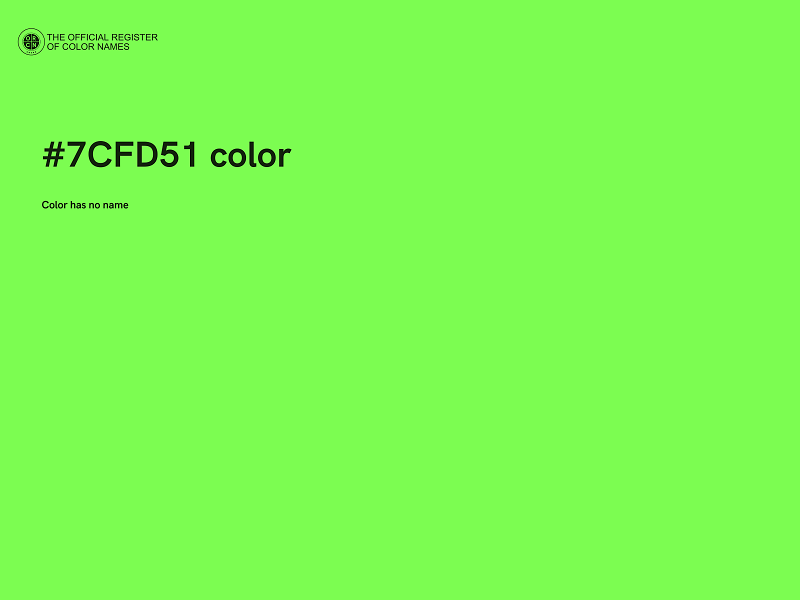 #7CFD51 color image