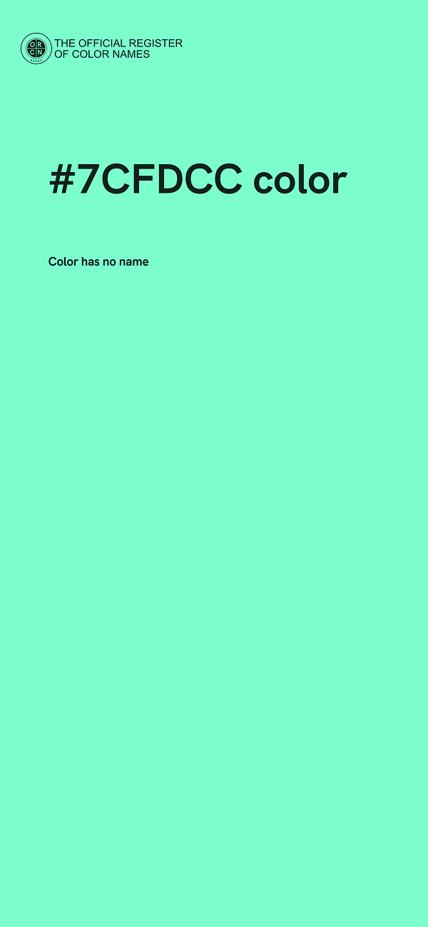 #7CFDCC color image