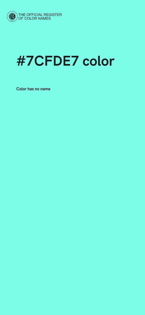 #7CFDE7 color image