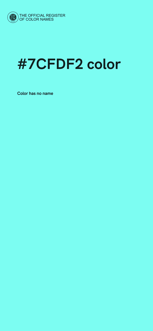 #7CFDF2 color image