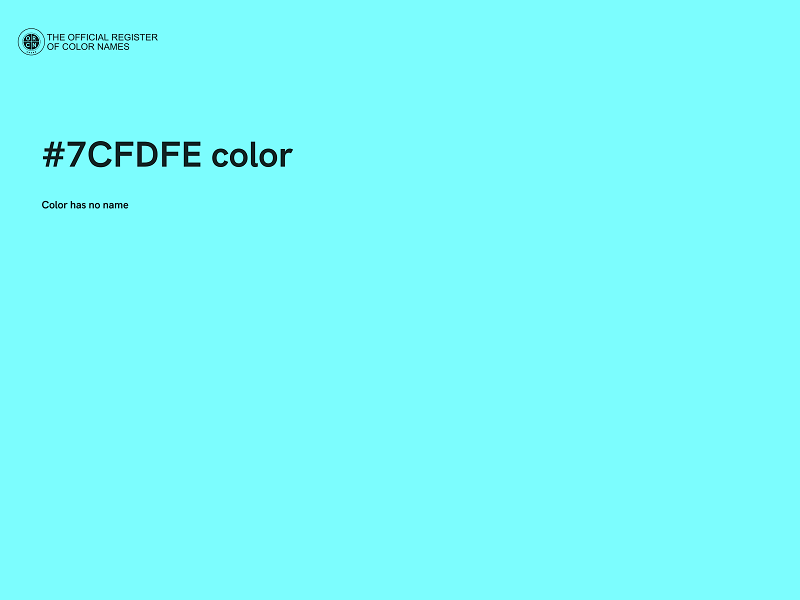 #7CFDFE color image