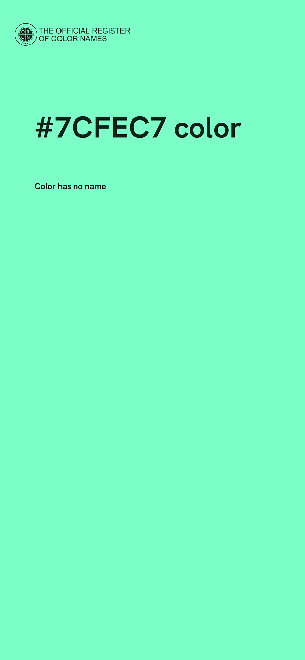 #7CFEC7 color image