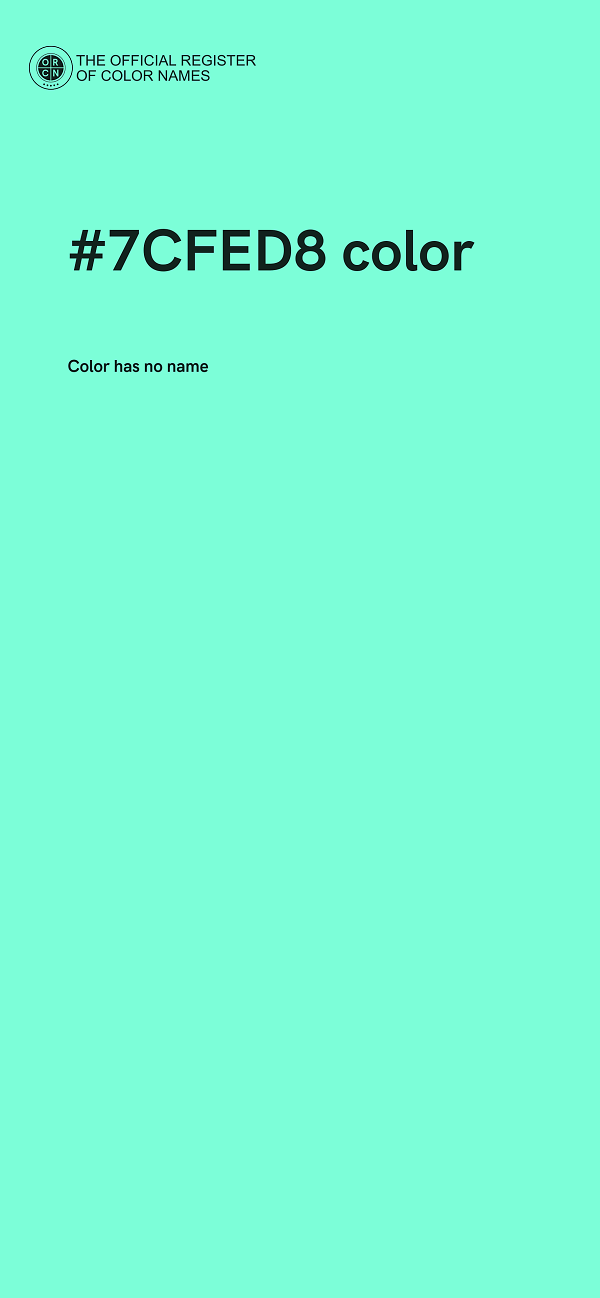 #7CFED8 color image