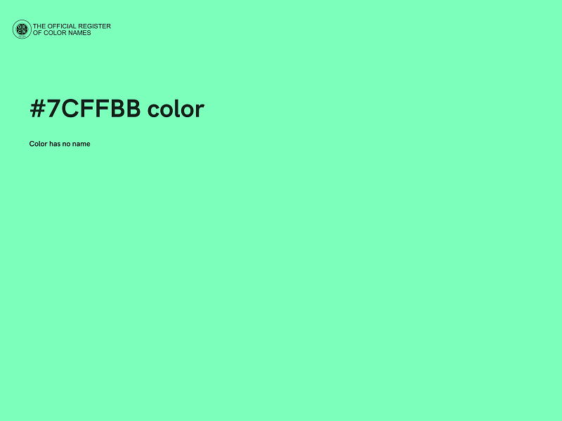 #7CFFBB color image