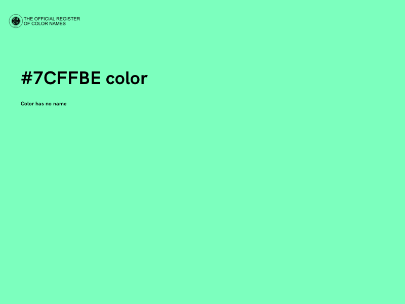 #7CFFBE color image