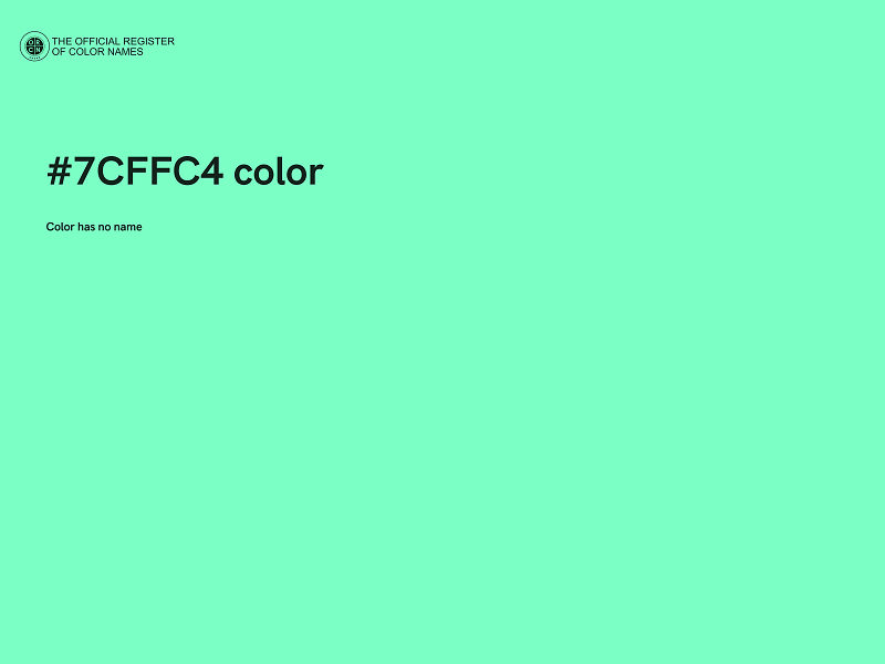 #7CFFC4 color image