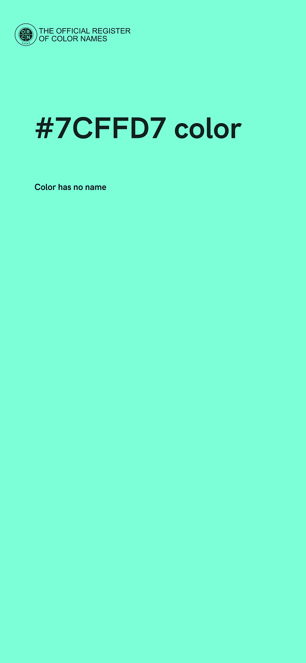 #7CFFD7 color image