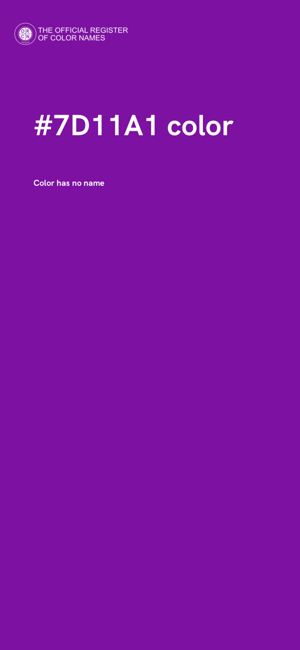 #7D11A1 color image