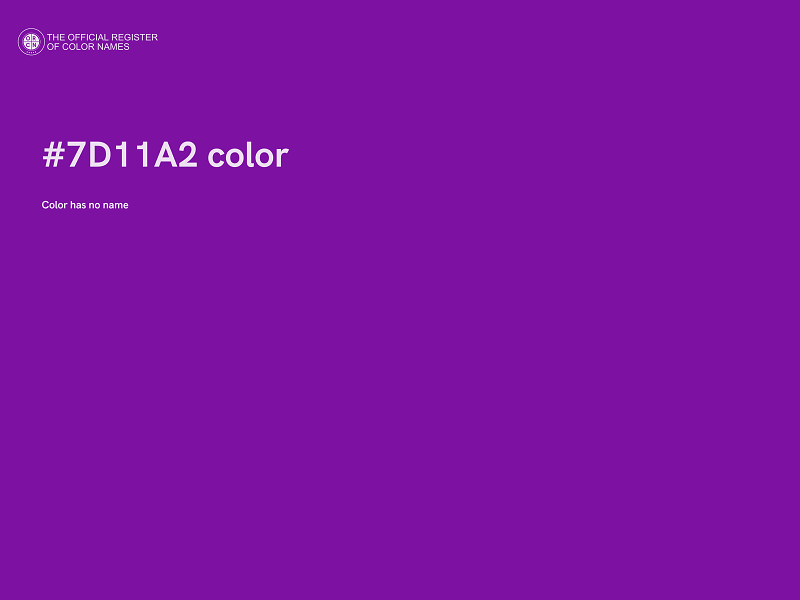 #7D11A2 color image