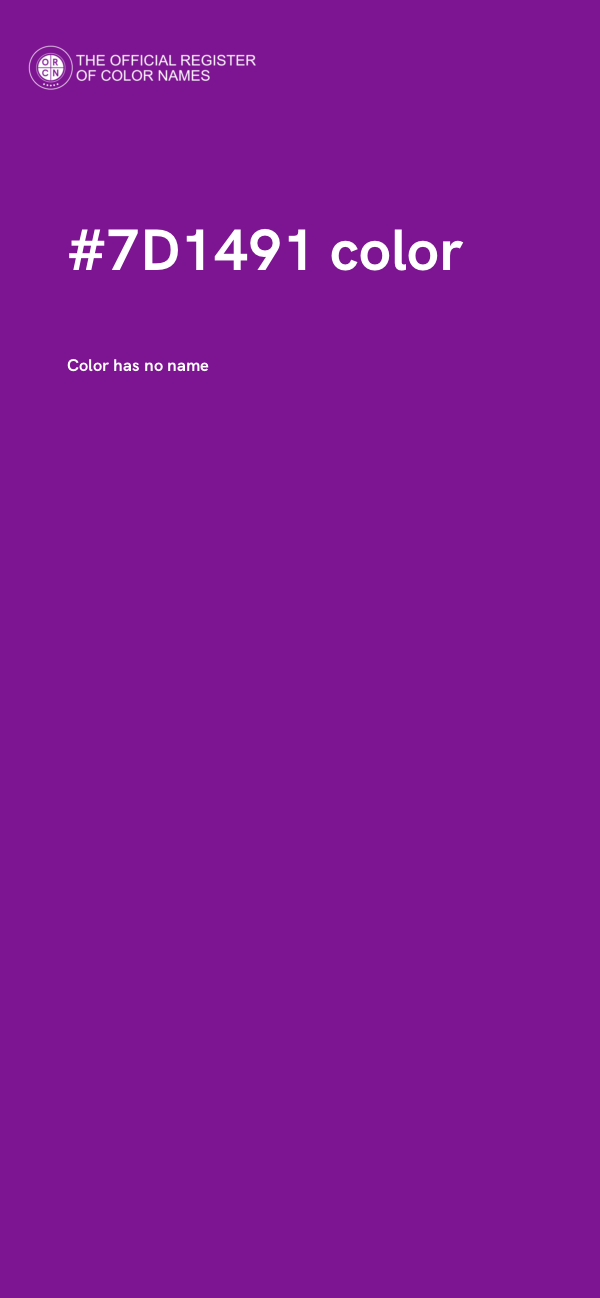 #7D1491 color image