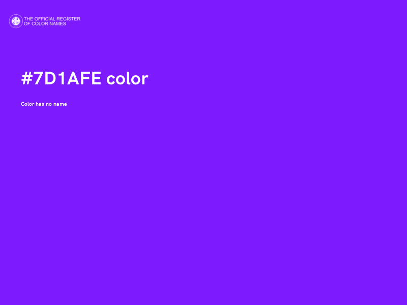 #7D1AFE color image