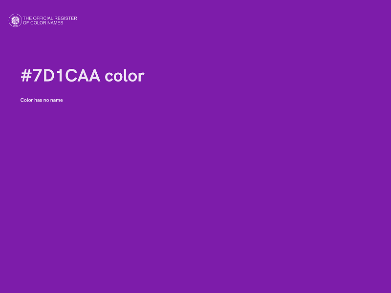 #7D1CAA color image