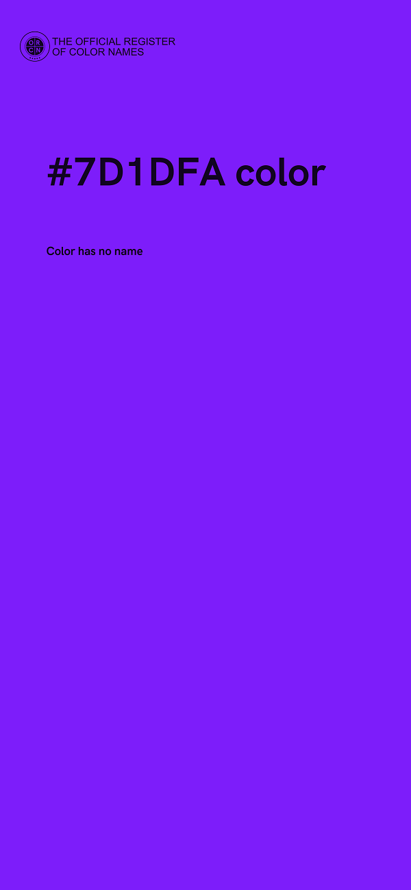 #7D1DFA color image