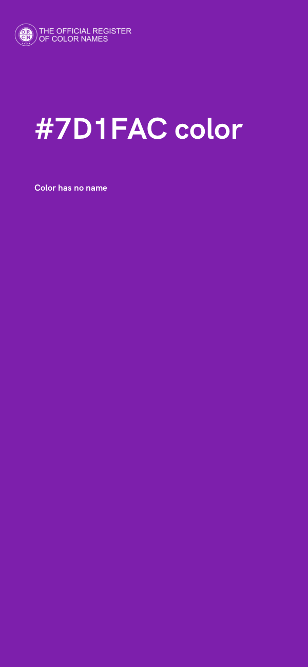 #7D1FAC color image