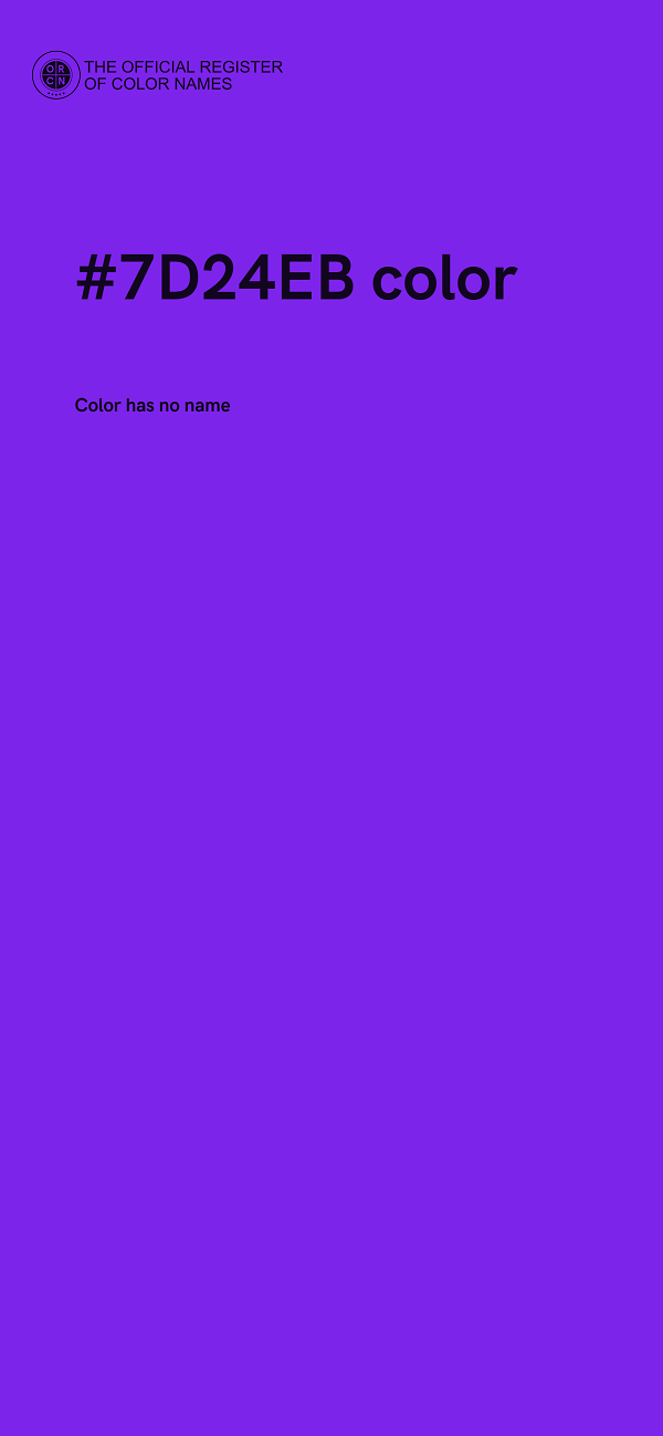 #7D24EB color image