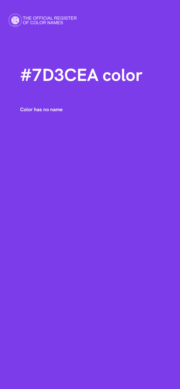 #7D3CEA color image
