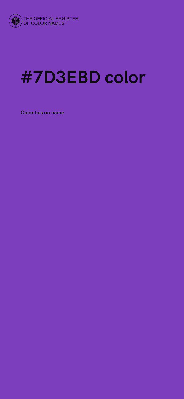 #7D3EBD color image