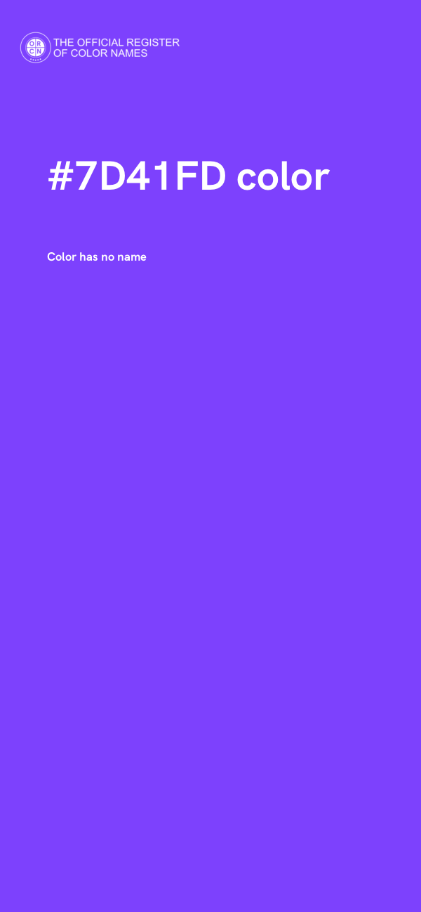 #7D41FD color image
