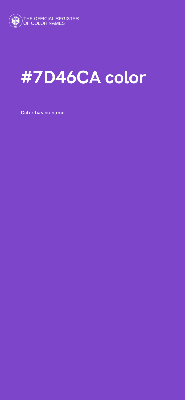 #7D46CA color image