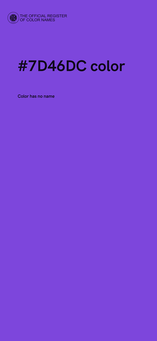 #7D46DC color image
