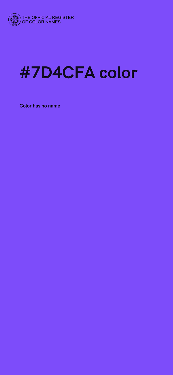 #7D4CFA color image