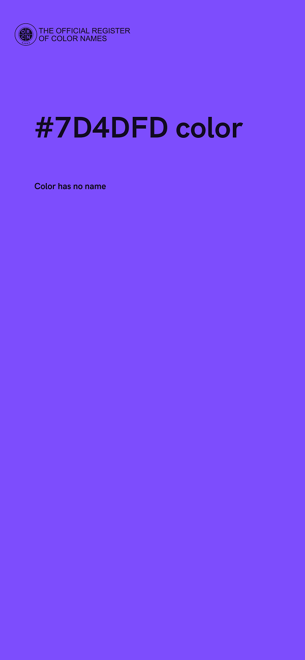 #7D4DFD color image