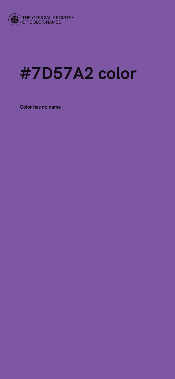 #7D57A2 color image