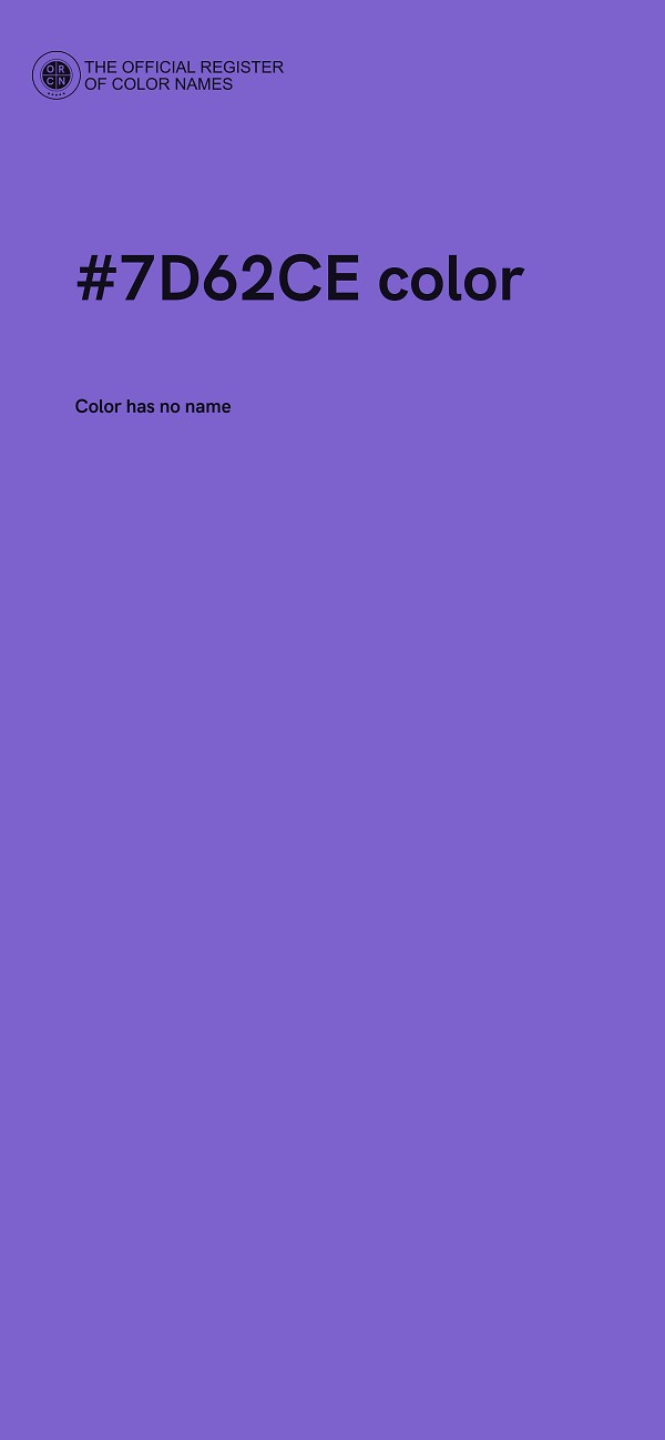 #7D62CE color image