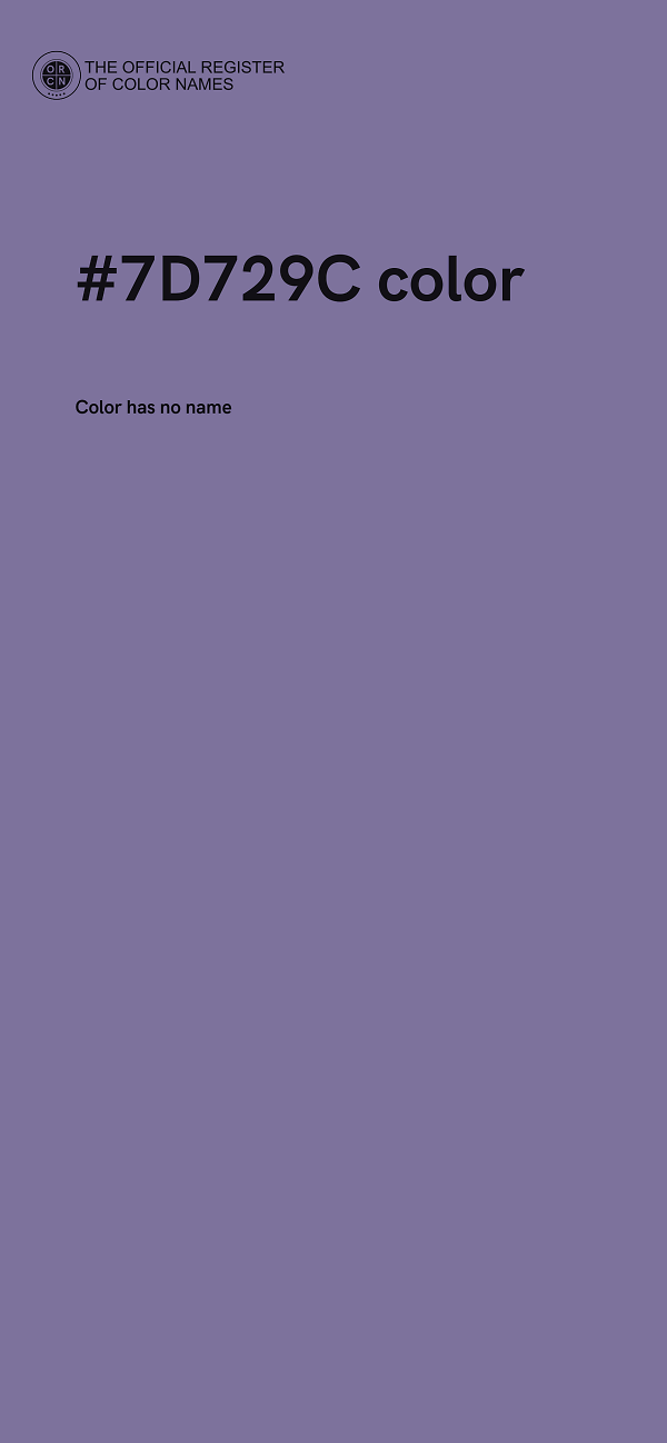 #7D729C color image