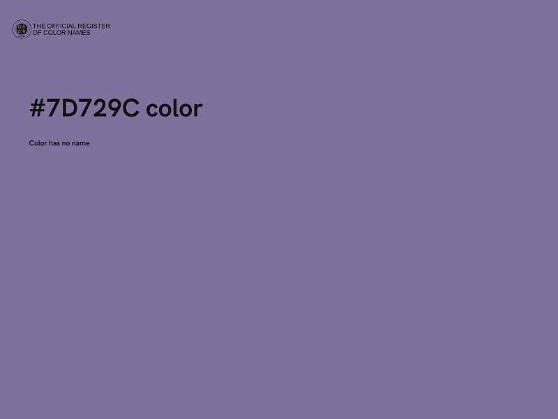 #7D729C color image