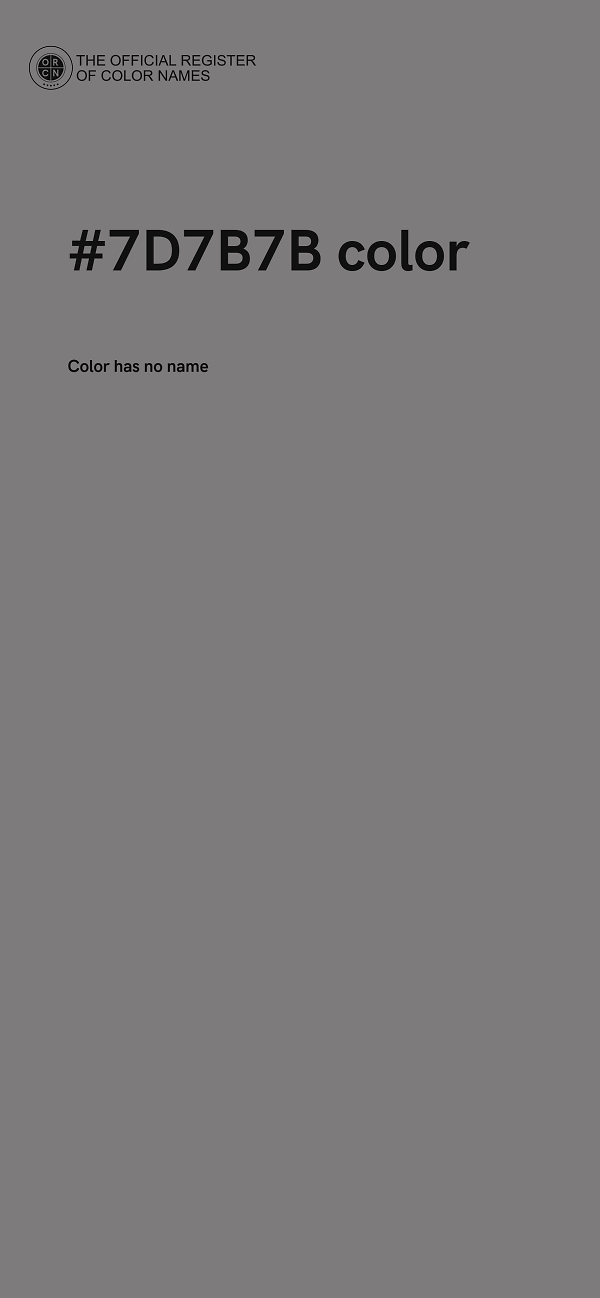 #7D7B7B color image