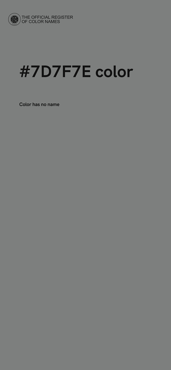 #7D7F7E color image