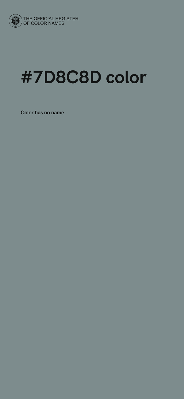 #7D8C8D color image