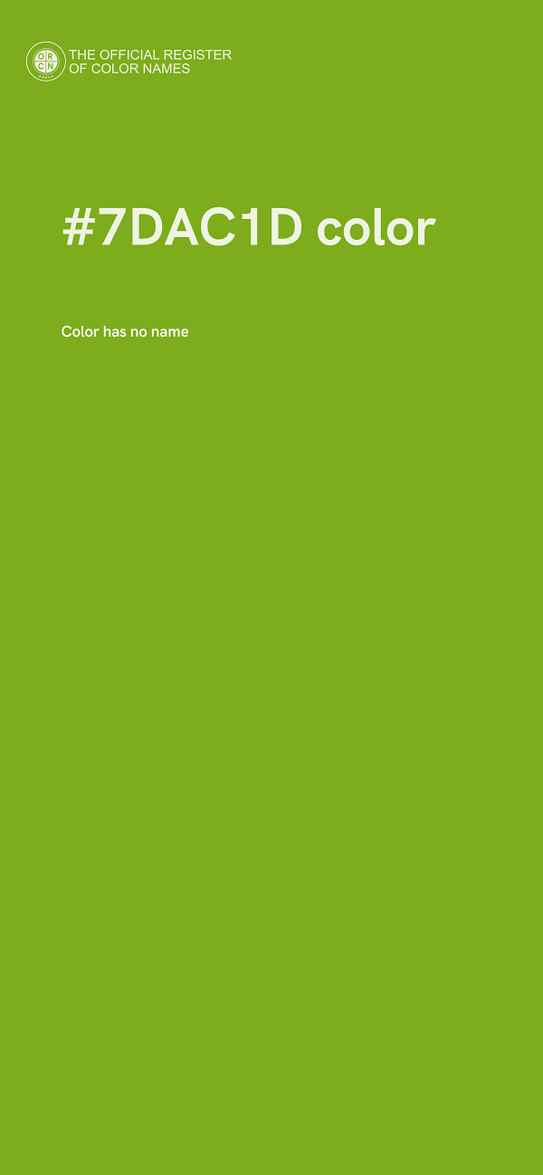 #7DAC1D color image