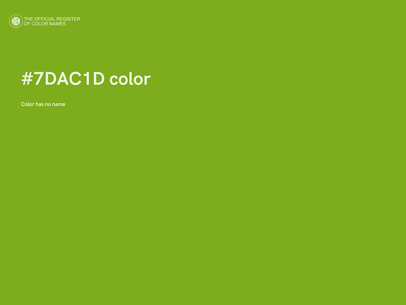 #7DAC1D color image
