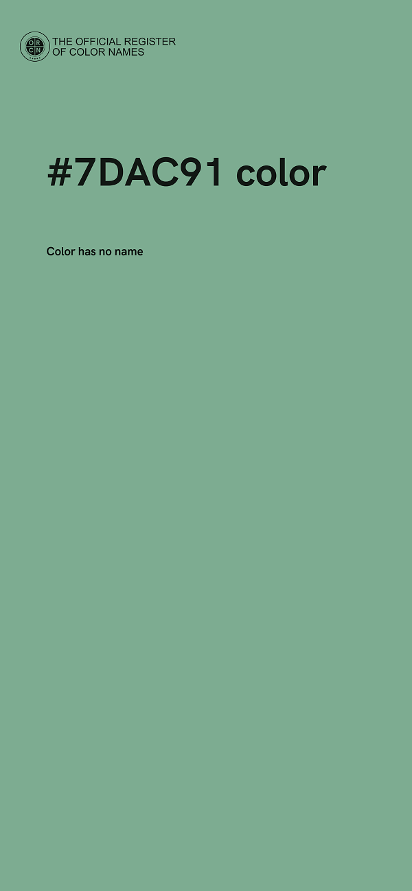 #7DAC91 color image
