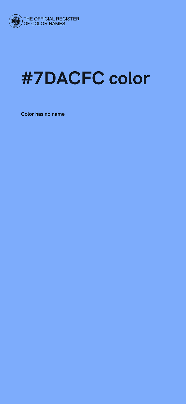 #7DACFC color image