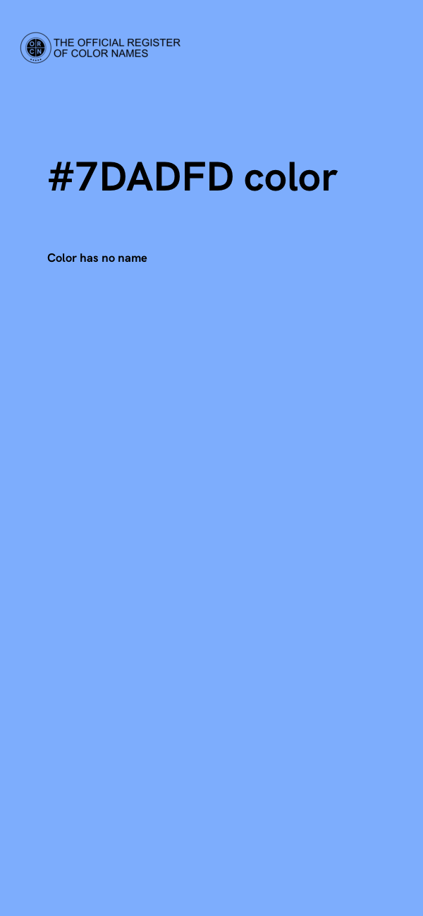 #7DADFD color image