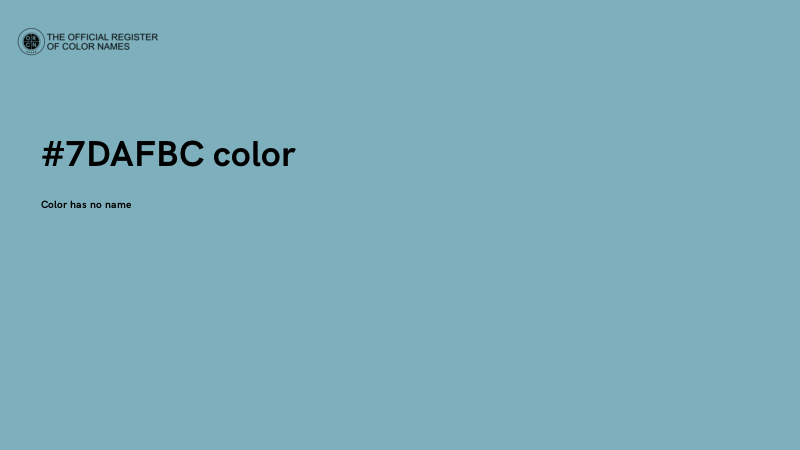 #7DAFBC color image