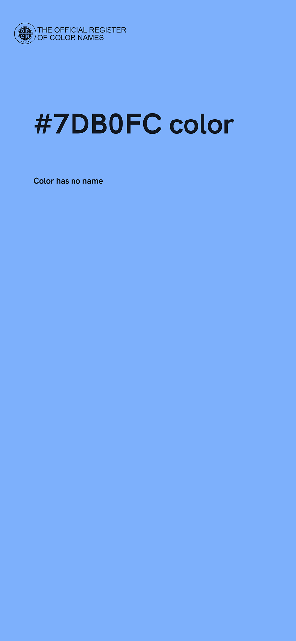 #7DB0FC color image