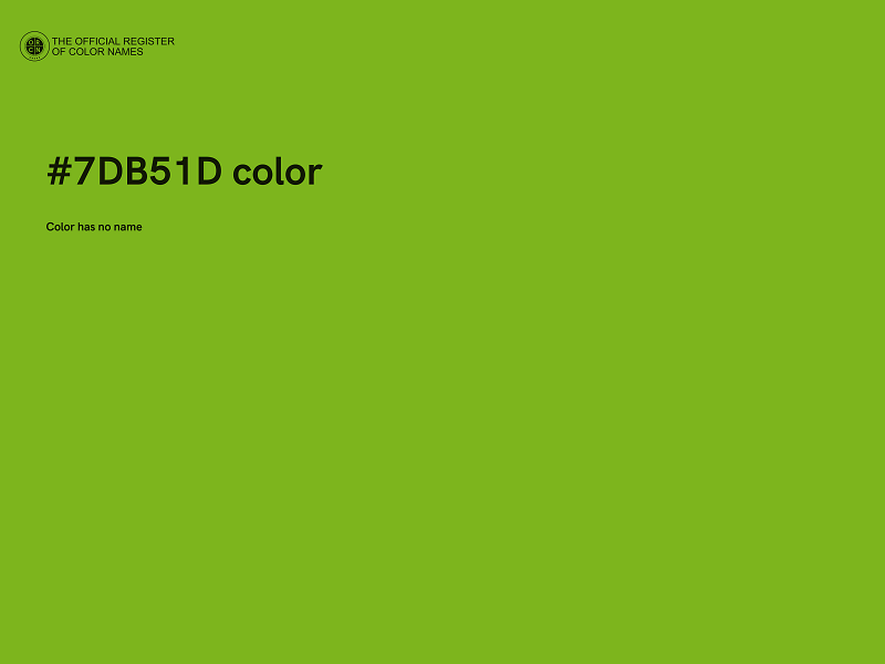 #7DB51D color image