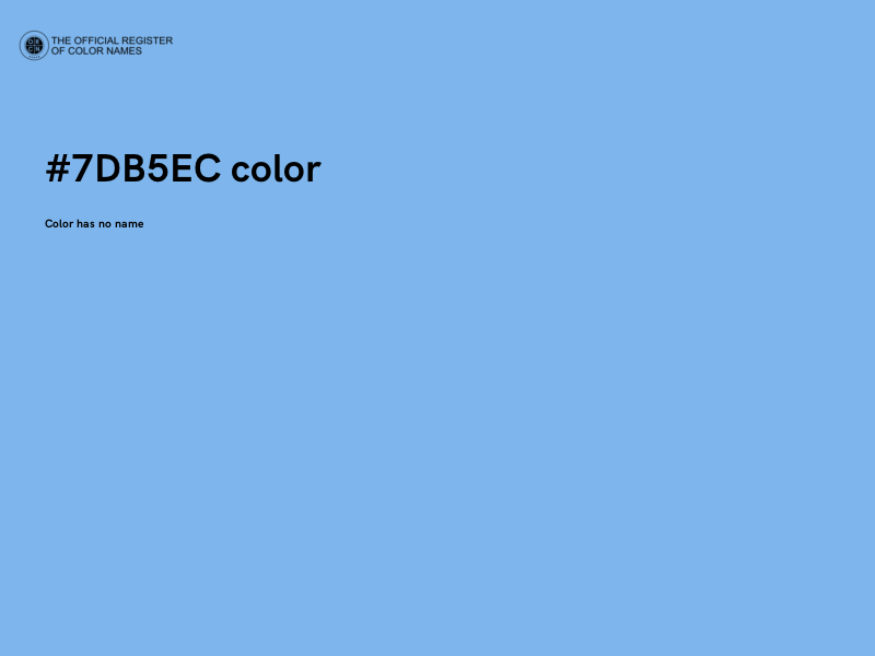 #7DB5EC color image