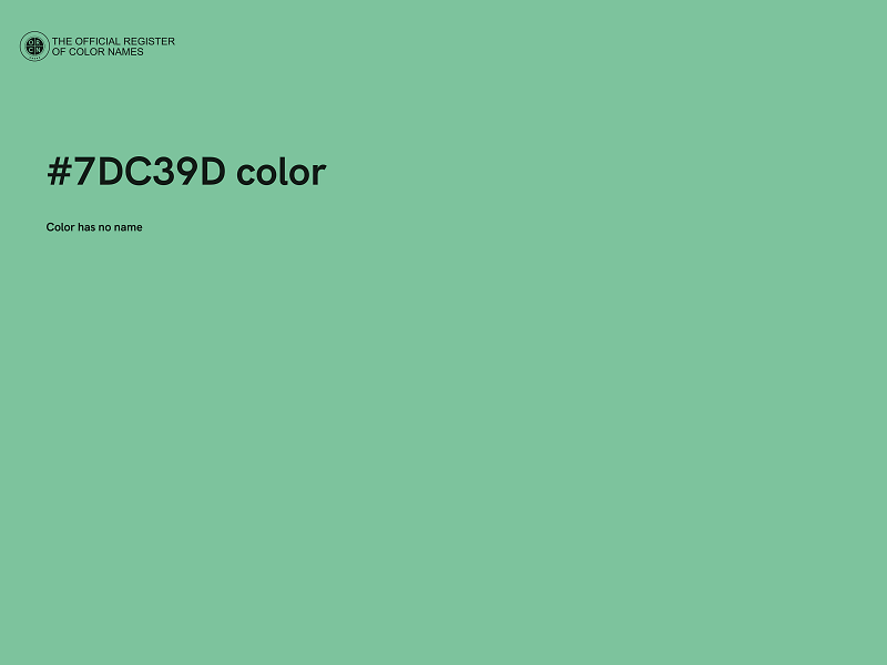 #7DC39D color image