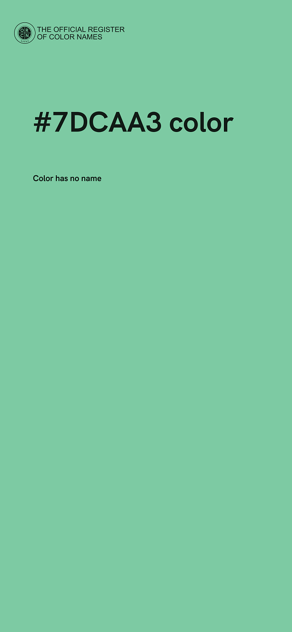 #7DCAA3 color image