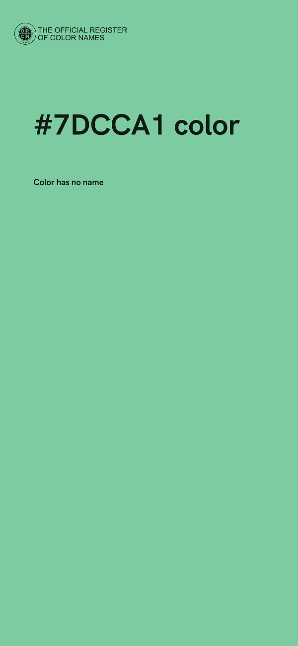 #7DCCA1 color image